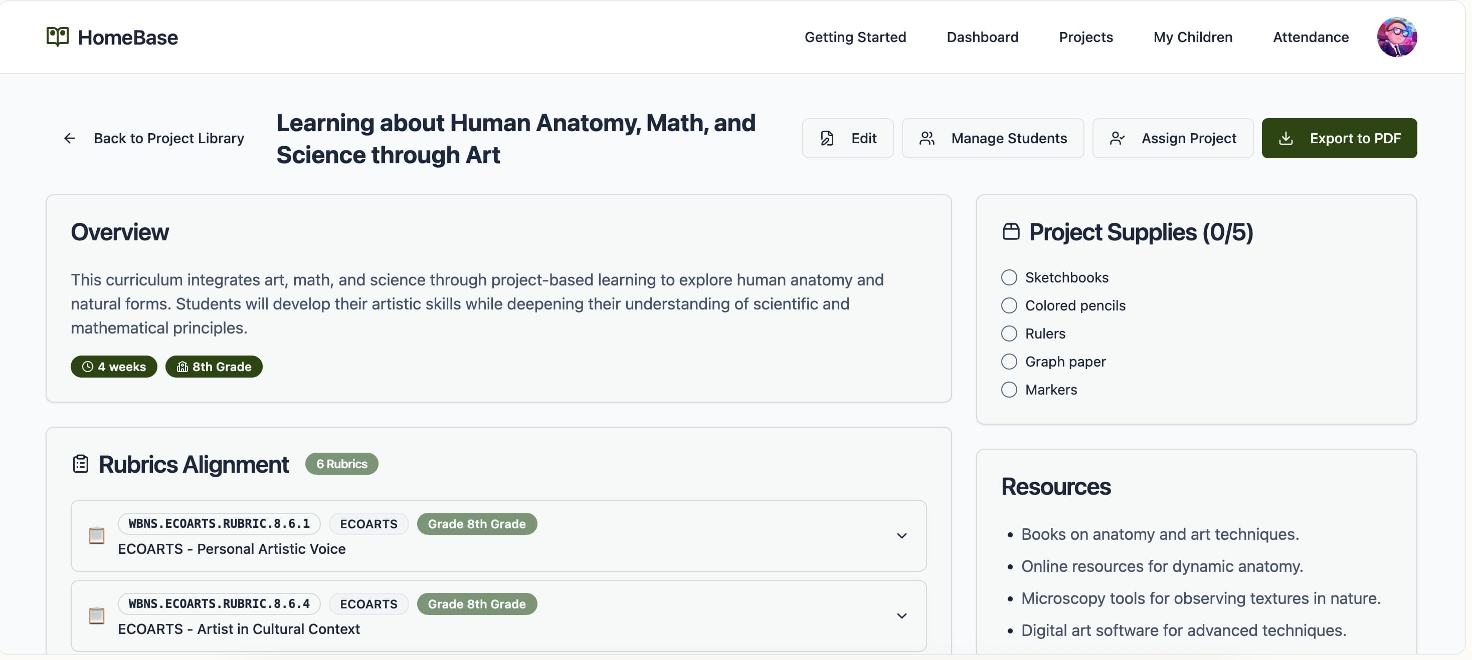 HomesCool Student-Driven Learning Platform