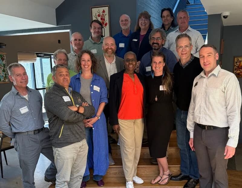 Group photo of all 36 attendees at the High Country Convening, Boone NC — June 3, 2026