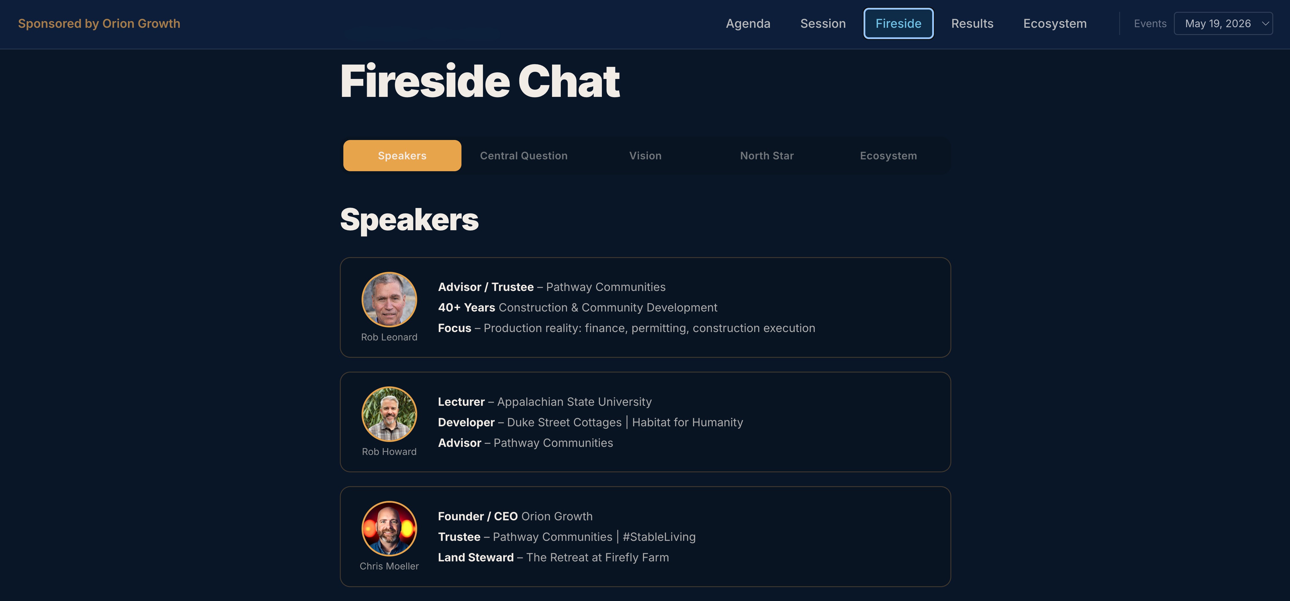 Vision to Matter live dashboard deployed same day